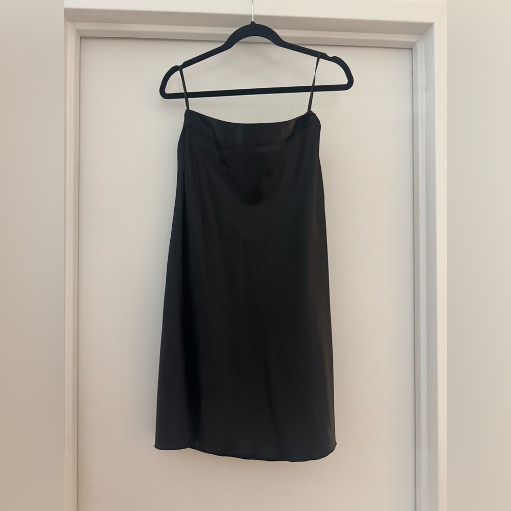 Zara Black Silky Skirt